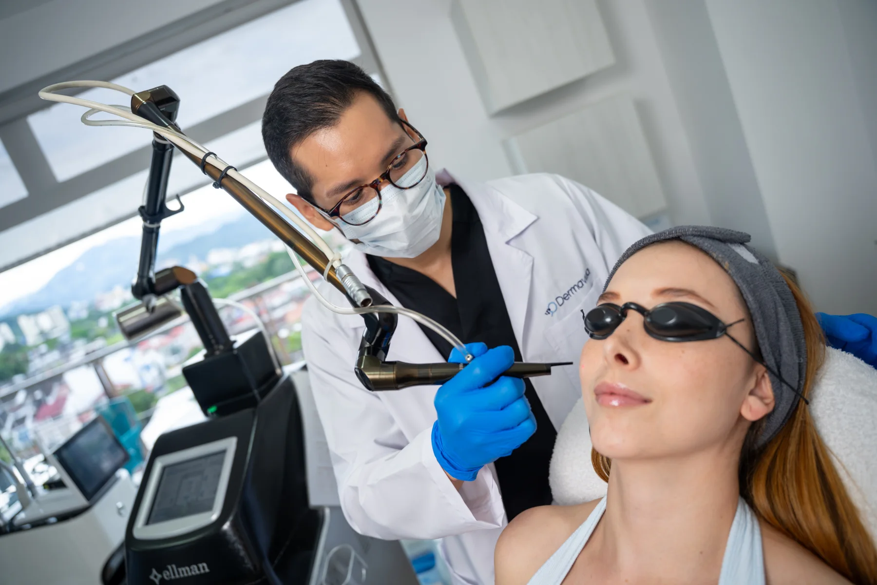 Procedimiento con láser CO2 en Dermavida
